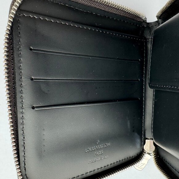 Dark Brown Louis Vuitton Waller with Card Holder and Coin Holder - Picture 10 of 11